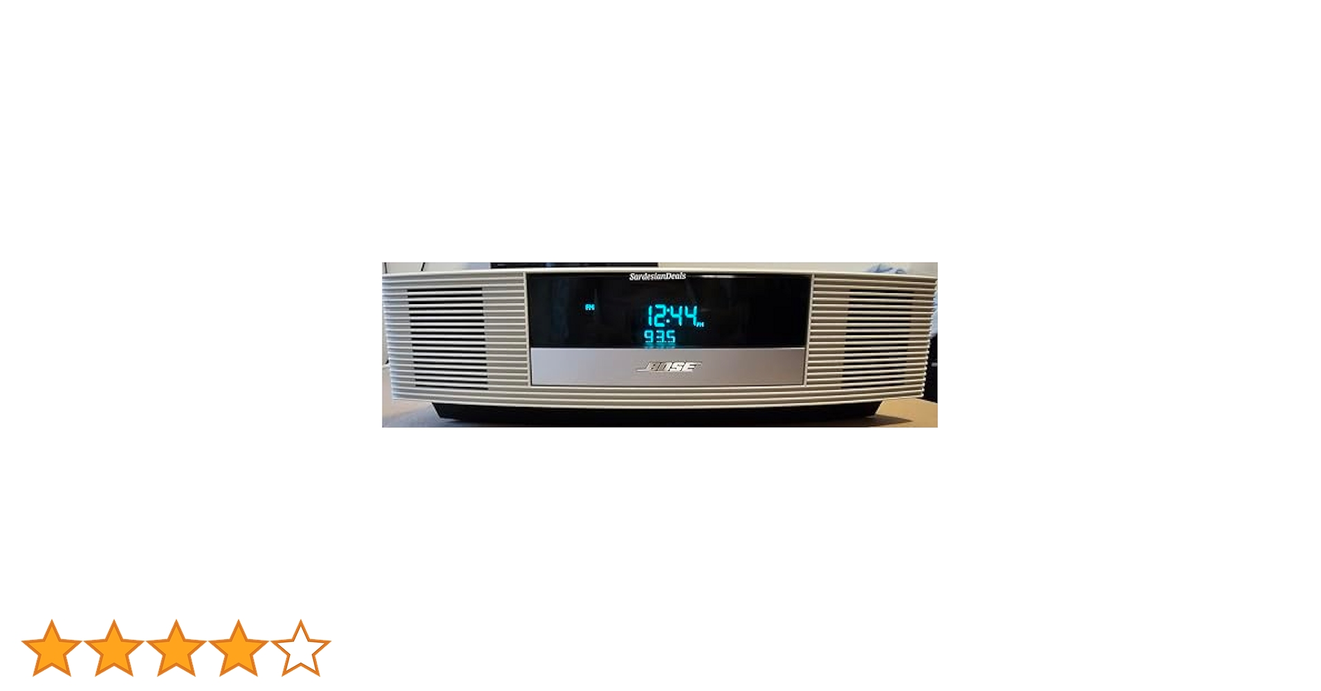 Bose Wave Radio/CD ホワイト激安。 Bose Wave CD Am/fm Radio & Cd Player Alarm Clock Platinum